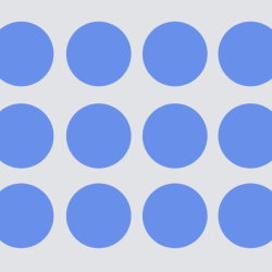 Math diagram array of dots