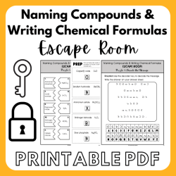 Ionic compounds naming formulas chemedx