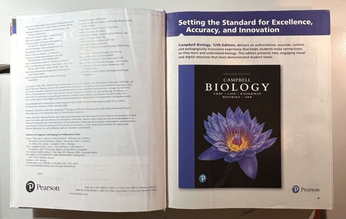 Pearson biology campbell mastering edition etext isbn plus abebooks publisher reece jane urry 11th