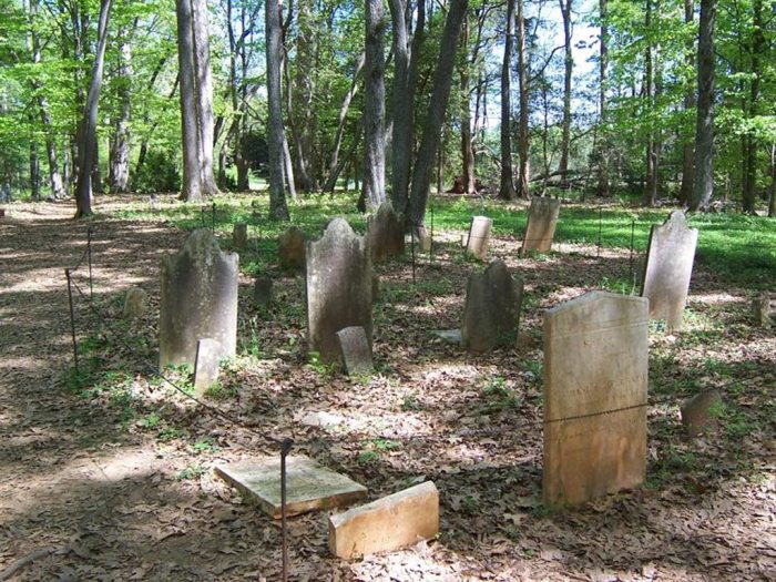 At the cemetery walnut grove plantation