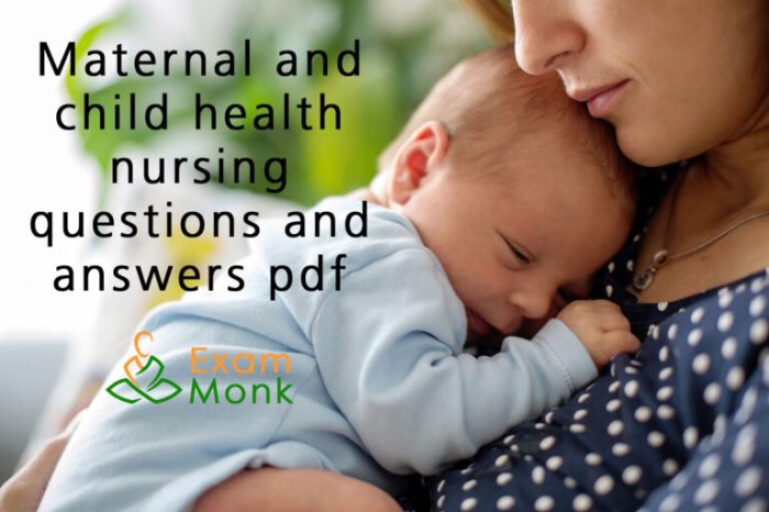 Maternal newborn health promotion and maintenance quiz