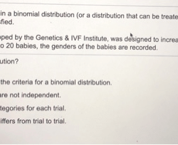 Determine whether the given procedure results in a binomial distribution